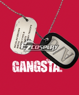 Gangsta Gyangusuta Nicolas Brown Nic Cosplay Necklace Cosplay Accessory Prop