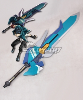 God Eater Lenka Utsugi Jinki Swords Cosplay Weapon Prop