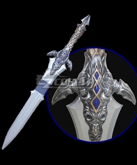 World of Warcraft WOW Anduin Lothar Sword Cosplay Weapon Prop