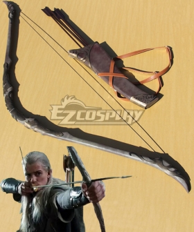 The Lord of the Rings Legolas Bow and arrow Cosplay Weapon Prop