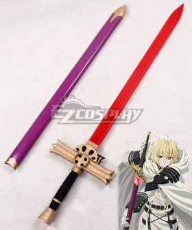 Seraph of the End Mikaela Hyakuya C Sword Cosplay Weapon Prop