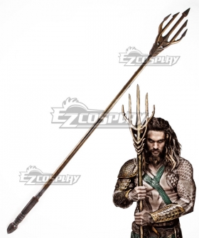 DC Justice League Aquaman Arthur Curry Trident Cosplay Weapon Prop