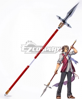 The Legend of Heroes: Trails of Cold Steel Gaius Worzel Spear Cosplay Weapon Prop