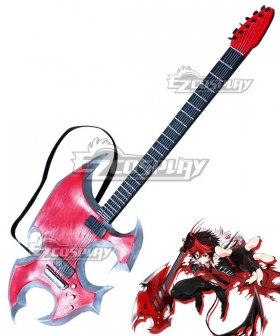 Show By Rock Crow Guitar Cosplay Weapon Prop