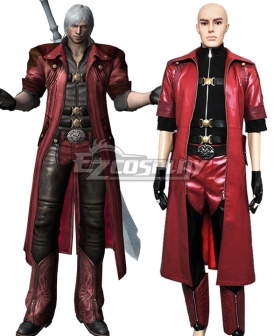 Devil May Cry V DMC5 Dante Aged Tenue Costume Cosplay manteau ensemble complet 
