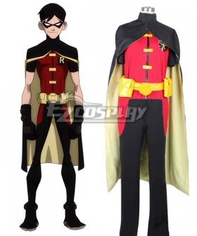 DC Comics Young Justice Robin Cosplay Costume