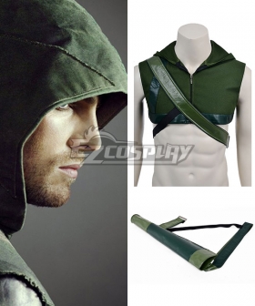 DC Comics Green Arrow Oliver Queen Cosplay Hood and Arrow Bag