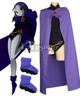 DC Teen Titans Season Raven Pride Rachel Roth Cosplay Costume