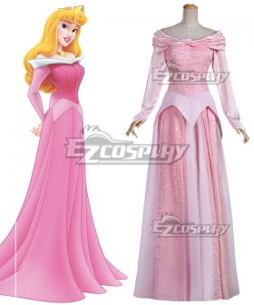 Disney Sleeping Beauty Aurora Princess Dress Cosplay Costume - A Edition
