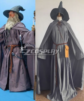 The Hobbit The Lord of the Rings Gandalf the Grey Cosplay Costume