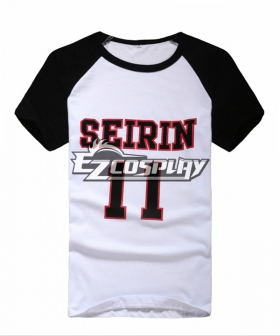Kuroko's Basketball Seirin 11 Kuroko Tetsuya T-shirt Short Sleeve Cosplay Costume