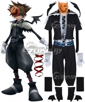 Kingdom Hearts 2 Halloween Town Sora Cosplay Costume