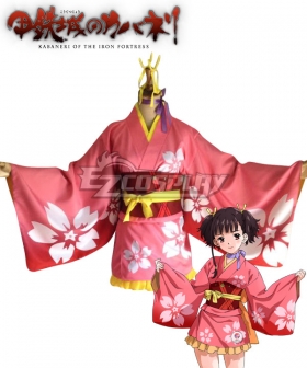 Kabaneri of the Iron Fortress Mumei Kimono Cosplay Costume
