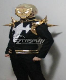 Kill la Kill Gamagori Ira Cosplay Costume in Black and Gold