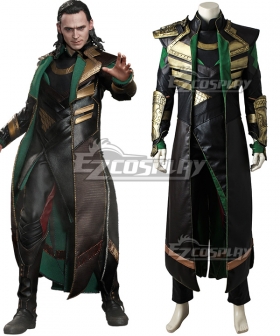Marvel Thor 2: The Dark World Loki Cosplay Costume
