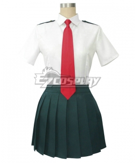 My Hero Academia Boku no Hero Akademia Ochako Uraraka Kyoka Jiro Tsuyu Asui Summer School Uniform Cosplay Costume