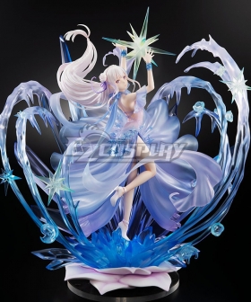 Re: Life In A DiffeRent World From Zero Re: Zero Kara Hajimeru Isekai Seikatsu Emilia Crystal Dress Ver. Cosplay Costume is $116.99 (56% off)