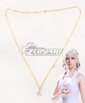 Final Fantasy XV FFXV Lunafreya Nox Fleuret B Necklace Cosplay Accessory Prop