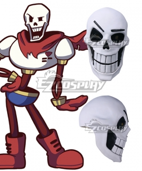 Undertale Papyrus Mask Halloween Cosplay Accessory Prop