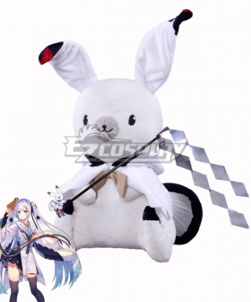 Vocaloid Snow Miku 2018 Doll rabbit and Magic wand Cosplay Accessory Prop