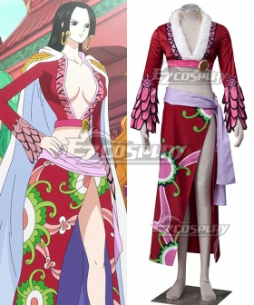 One Piece The Empress Boa Hancock Cosplay Costume