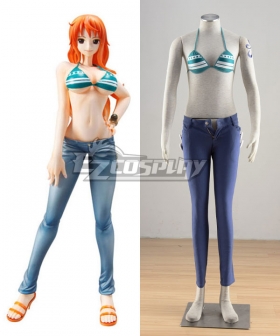 One Piece Nami After 2Y Cosplay Costume - A Edition