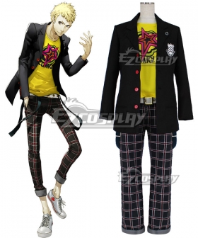 Persona 5 Ryuji Sakamoto Cosplay Costume - New Edition and not Belt