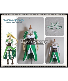 Sword Art Online ALfheim Online Leafa Lyfa Kirigaya Suguha Cosplay Costume