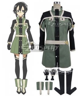 Sword Art Online Ordinal Scale Asada Shino Sinon Movie Cosplay Costume