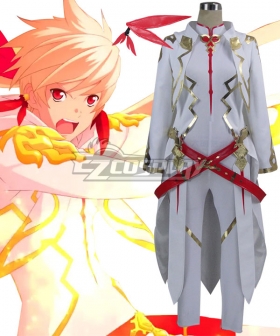 Tales of Zestiria Sorey Kamui Divine Reliance Red Cosplay Costume - A Edition