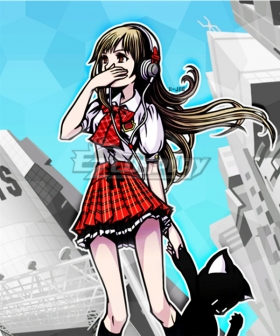 The World Ends with You Hype-chan Cosplay Costume