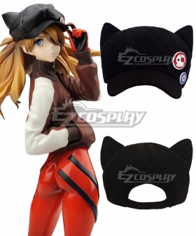 EVA Neon Genesis Evangelion Asuka Langley Sohryu Hat Cosplay Accessory Prop