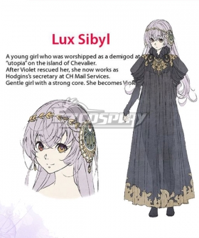Violet Evergarden Lux Shibula Cosplay Costume