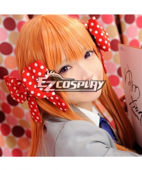 Monthly Girls' Nozaki-kun Sakura Chiyo Orange Cosplay Wig