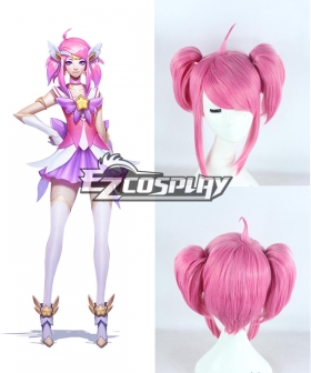 League of Legends Star Guardian Lux Cosplay Wig
