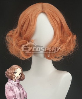 Persona 5 Haru Okumura Orange Cosplay Wig 