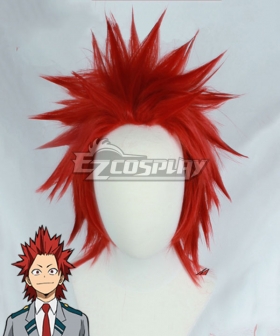 My Hero Academia Boku no Hero Akademia Eijirou Kirishima Red Cosplay Wig
