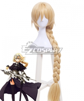 Fate Grand Order Ruler Joan of Arc Jeanne d'Arc Golden Cosplay Wig - B Edition