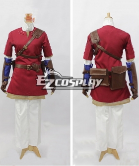 The Legend of Zelda Twilight Princess Red Link Cosplay Costume