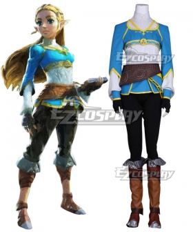 The Legend of Zelda: Breath of the Wild Princess Zelda Cosplay Costume - New Edition
