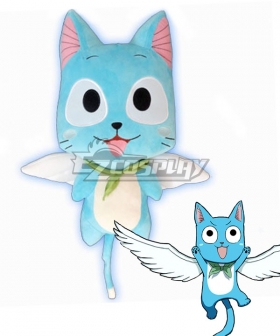 Fairy Tail Happy Plush Doll Cosplay Accessory Prop