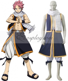 Fairy Tail Etherious Natsu Dragneel Cosplay Costume