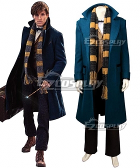 Fantastic Beasts and Where to Find Them Newt Scamander Halloween Cosplay Costume