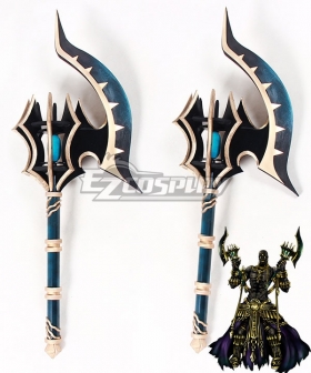 Fate Grand Order Berserker Darius III Two Hatchets Cosplay Weapon Prop