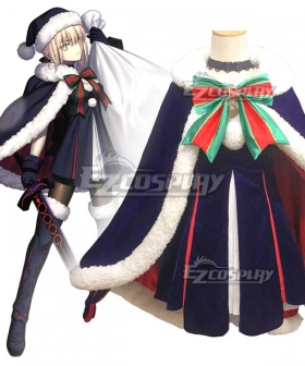 Fate Grand Order Saber Christmas Cosplay Costume