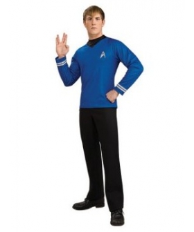 Star Trek Movie 2009 Blue Shirt Deluxe Adult Costume