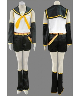 Vocaloid Kagamine Rin Cosplay Costume - C Edition