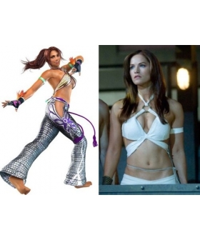 Tekken Moive Kelly Overton as Christie Monteiro Cosplay Costume