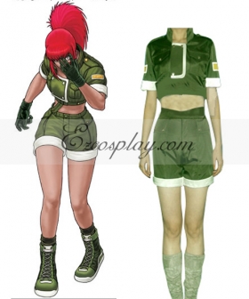 The King of Fighters' Leona Cosplay Costume