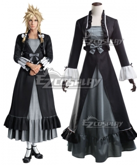 Final Fantasy VII Remake Cloud Strife Girl Cosplay Costume